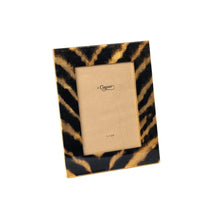 Caspari Go Wild Black and Gold Lacquer Picture Frame - 5 x 7