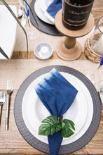Sobremesa Blue Cotton Cloth  Napkins | Ombre Design Linens