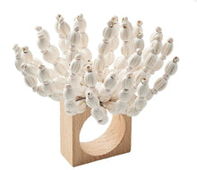 Kim Seybert Napkin Rings Reed White or Natural