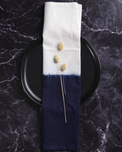 Sobremesa Blue Cotton Cloth  Napkins | Ombre Design Linens