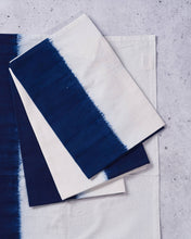 Sobremesa Blue Cotton Cloth  Napkins | Ombre Design Linens