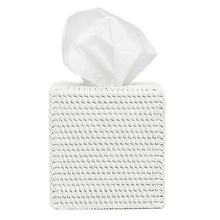 Pigeon and Poodle - Tissue Box - Dalton white/ gray/cream/ green