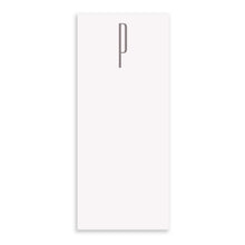 Black Ink Notepad Grey Buck Letter Initial All Letters Long