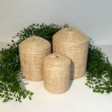 Baskets of CambodiaCanister Set of 3 W/ Lid