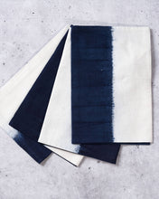 Sobremesa Blue Cotton Cloth  Napkins | Ombre Design Linens