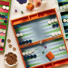 Addison Ross Lacquer Backgammon Set