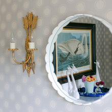 Addison Ross Large Scallop Round Mirror 20" x 20"