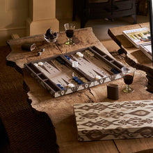 Addison Ross Ikat Backgammon Set