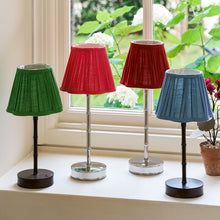 Addison Ross Silver Bamboo Rechargeable Lamp Base - 12"