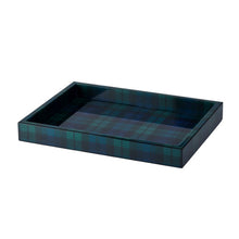 Addison Ross Black Watch Tartan Small Tray 11" x 8"