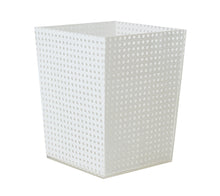 Kim Seybert Reed Waste Basket in Natural or White