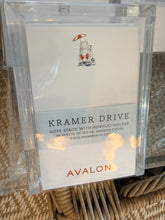 Kramer Drive  Note Stack with Acrylic Holder