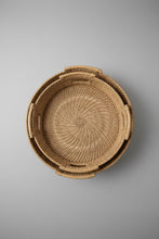 Jeffan - Round Rattan Trays, Set of 2, Natural