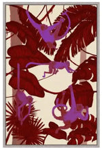 Wendover Art Bright Monkeys 2  pink 20x30