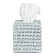 Pigeon and Poodle - Tissue Box - Dalton white/ gray/cream/ green
