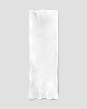 Q Squared Ruffle White Melamine Sandwich Platter