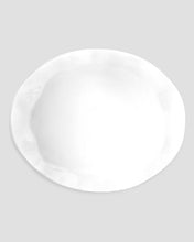 Q Squared Ruffle White Melamine Turkey Platter