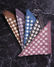 Sobremesa Brown Polka Dots Cotton Cloth Dinner Napkins | Table Linens
