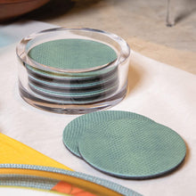 Caspari  Coasters  Acrylic  White